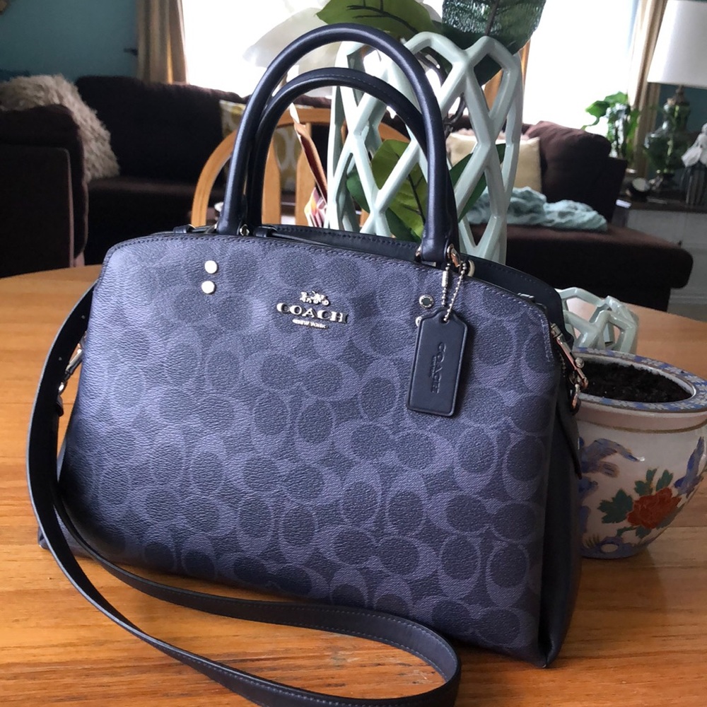 Coach Lillie Carryall Denim